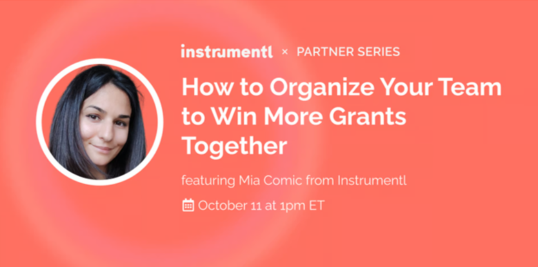 How to Organize Your Team to Win More Grants Together