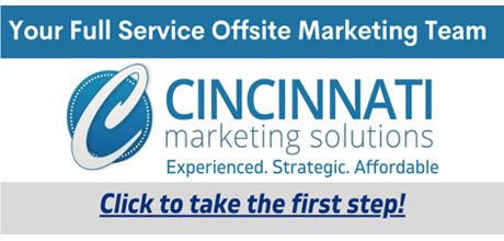 Cincinnati Marketing services and banner